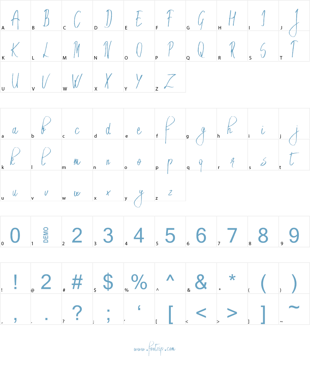 Emryt Font Character